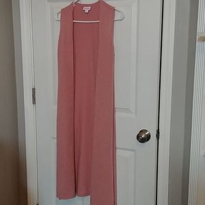 Pink Lularoe vest